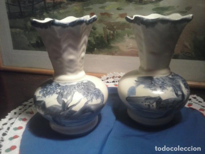 Artesan&iacute;a: 2 JARRONES - JAPON. - Foto 2
