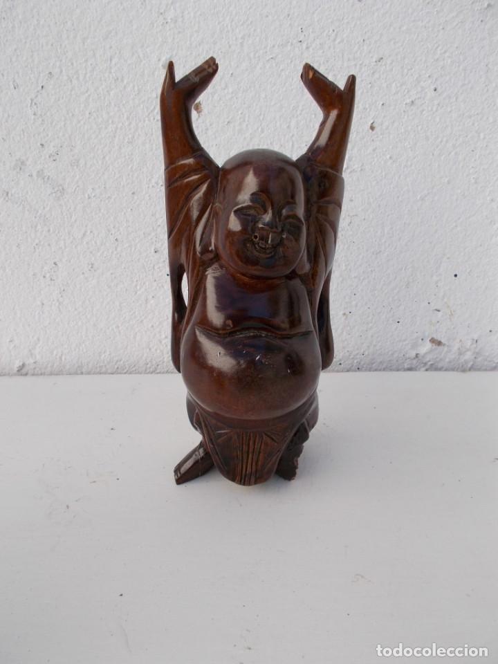 Artesan&iacute;a: figura de madera oriental - Foto 1