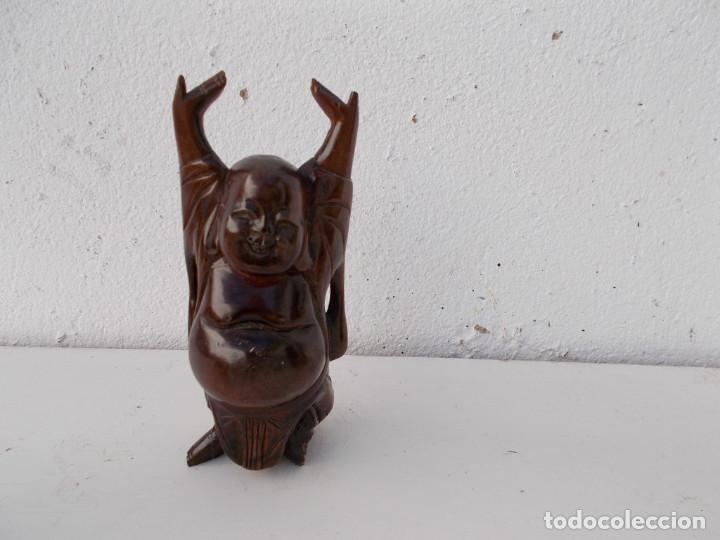 Artesan&iacute;a: figura de madera oriental - Foto 2