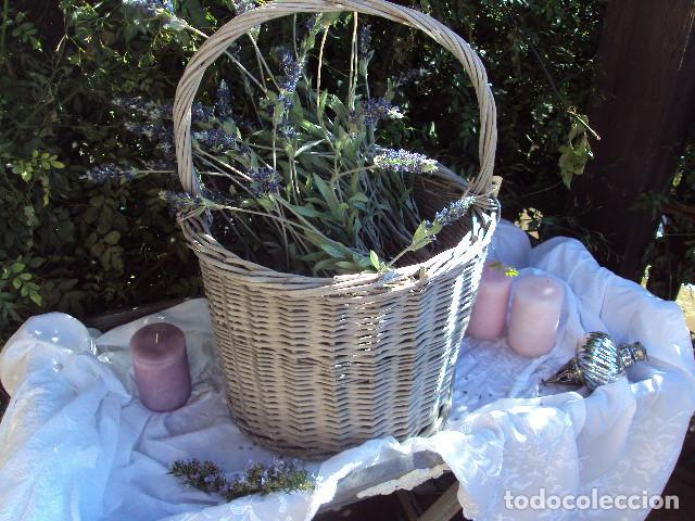 Artesan&iacute;a: cesta de mimbre - Foto 1