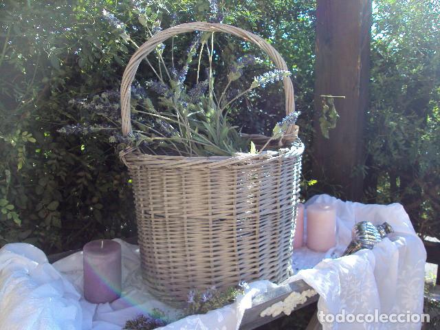Artesan&iacute;a: cesta de mimbre - Foto 2