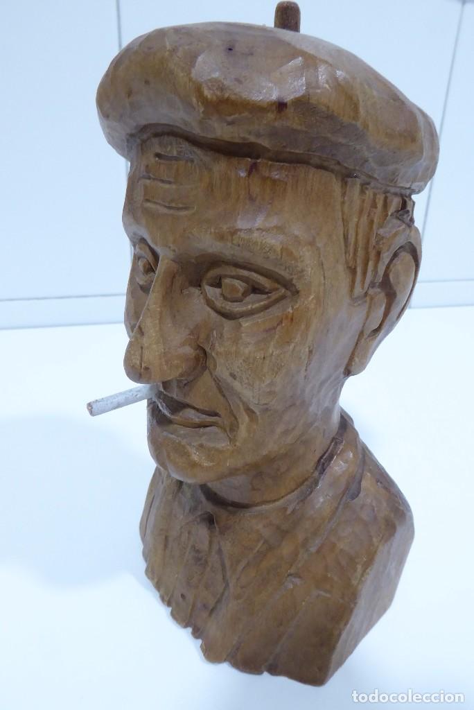 Artesan&iacute;a: BUSTO DE MADERA - Foto 1