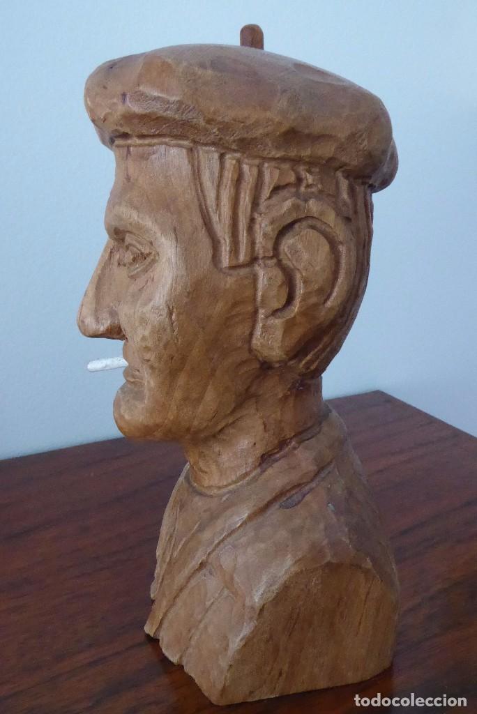 Artesan&iacute;a: BUSTO DE MADERA - Foto 4