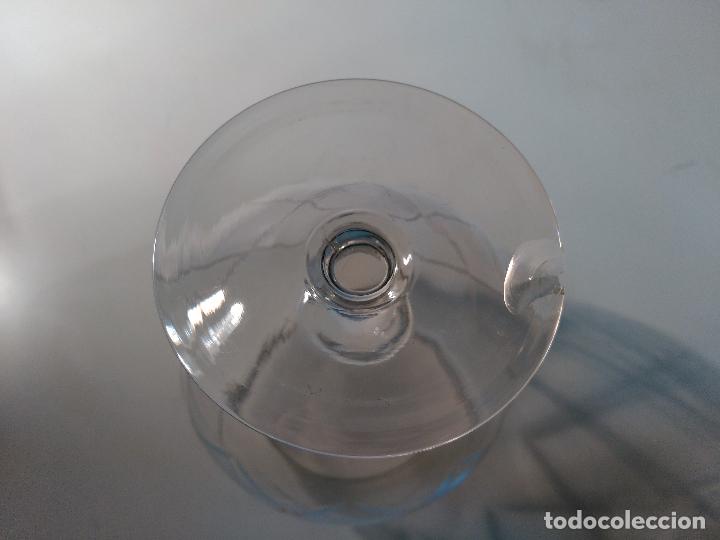 Artesan&iacute;a: Copa de bal&oacute;n. Cristal labrado. - Foto 6