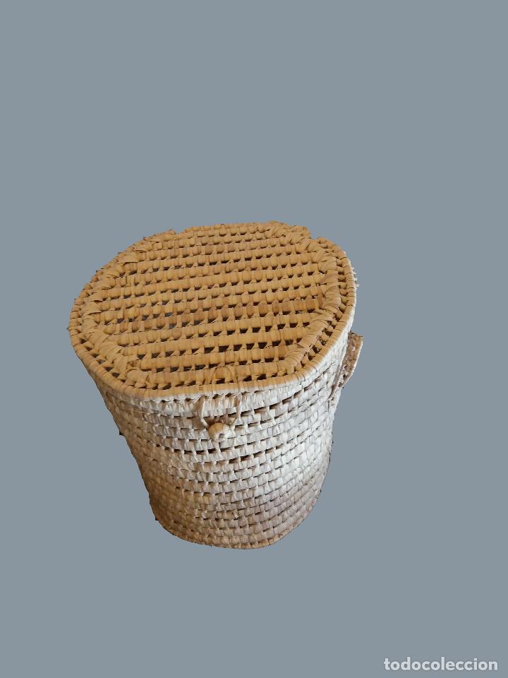 Artesan&iacute;a: Cesta de rafia nueva - Foto 1