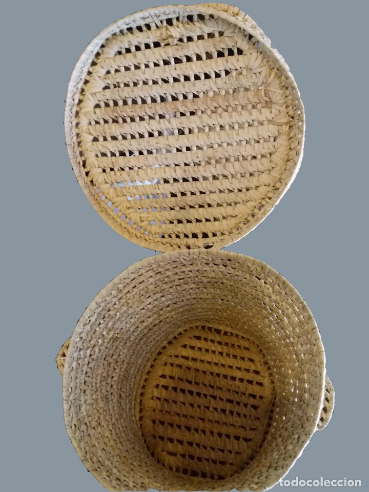 Artesan&iacute;a: Cesta de rafia nueva - Foto 3