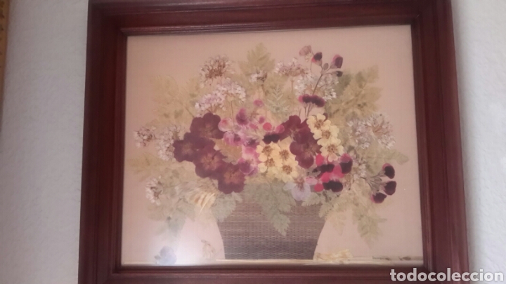 Artesan&iacute;a: Cuadro de  flores  secas - Foto 1