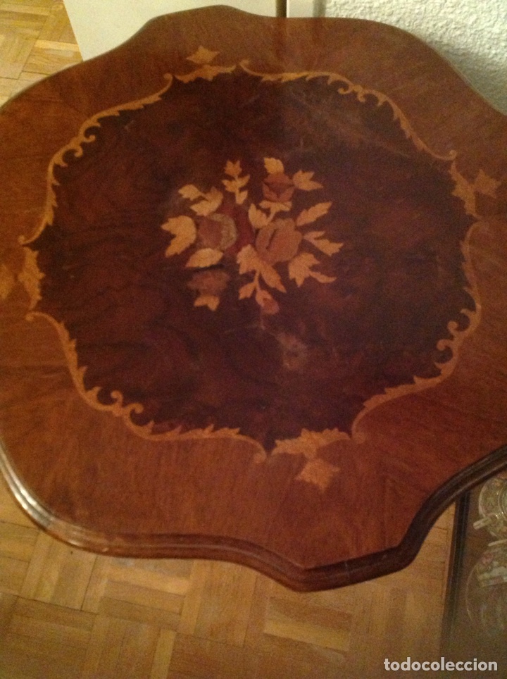 Artesan&iacute;a: Mesa de madera tarareada - Foto 3