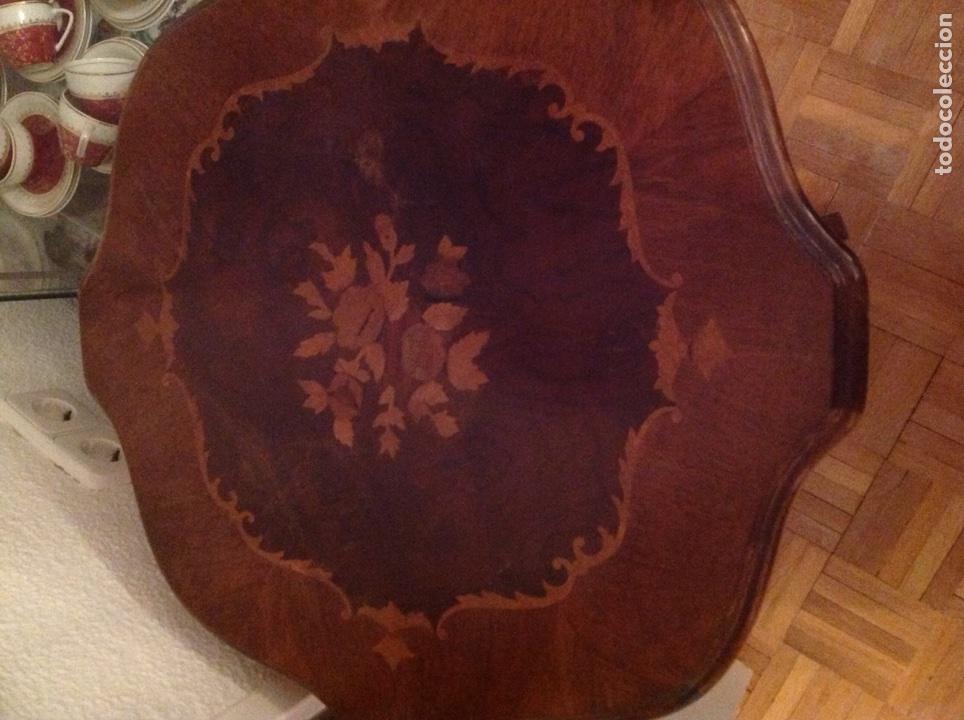 Artesan&iacute;a: Mesa de madera tarareada - Foto 4
