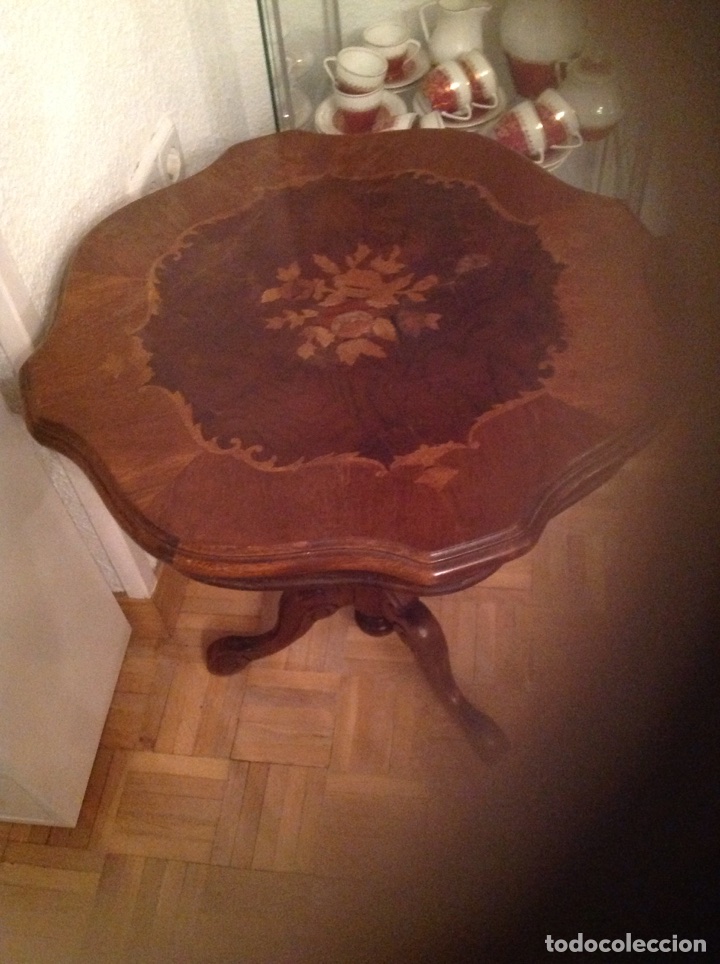 Artesan&iacute;a: Mesa de madera tarareada - Foto 6