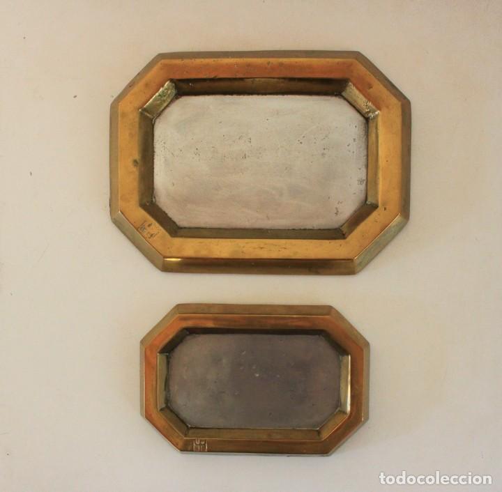 Artesan&iacute;a: CONJUNTO DE BANDEJAS DE DAVID MARSHALL. - Foto 1
