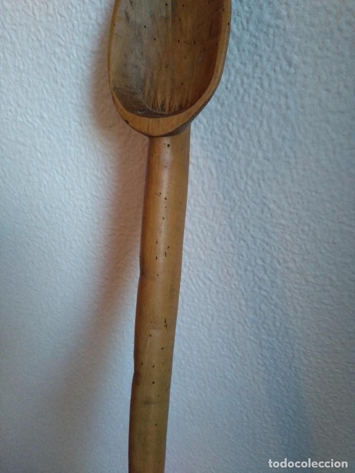 Artesan&iacute;a: Gran cuchara madera tallada - Foto 7