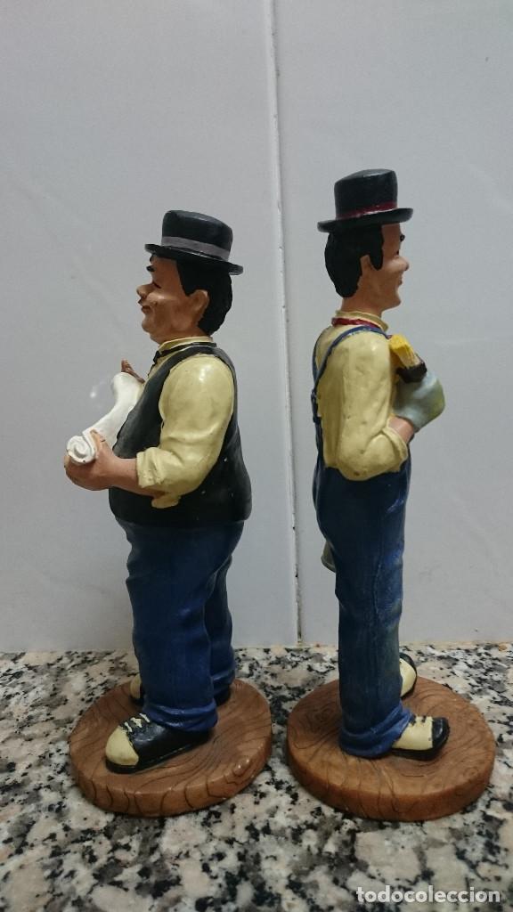 Artesan&iacute;a: FIGURAS EL GORGO Y EL FLACO - Foto 2
