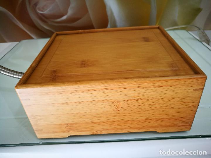 Artesan&iacute;a: Lampara de mesa caja Bamb&uacute; - Foto 7
