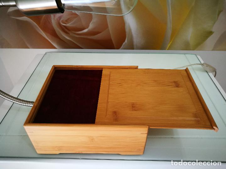 Artesan&iacute;a: Lampara de mesa caja Bamb&uacute; - Foto 11