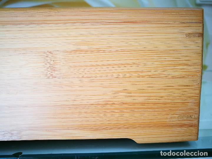 Artesan&iacute;a: Lampara de mesa caja Bamb&uacute; - Foto 13