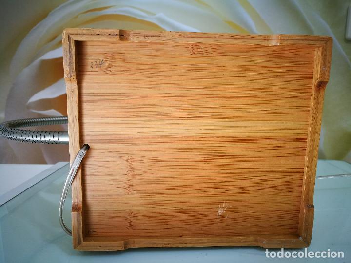Artesan&iacute;a: Lampara de mesa caja Bamb&uacute; - Foto 14