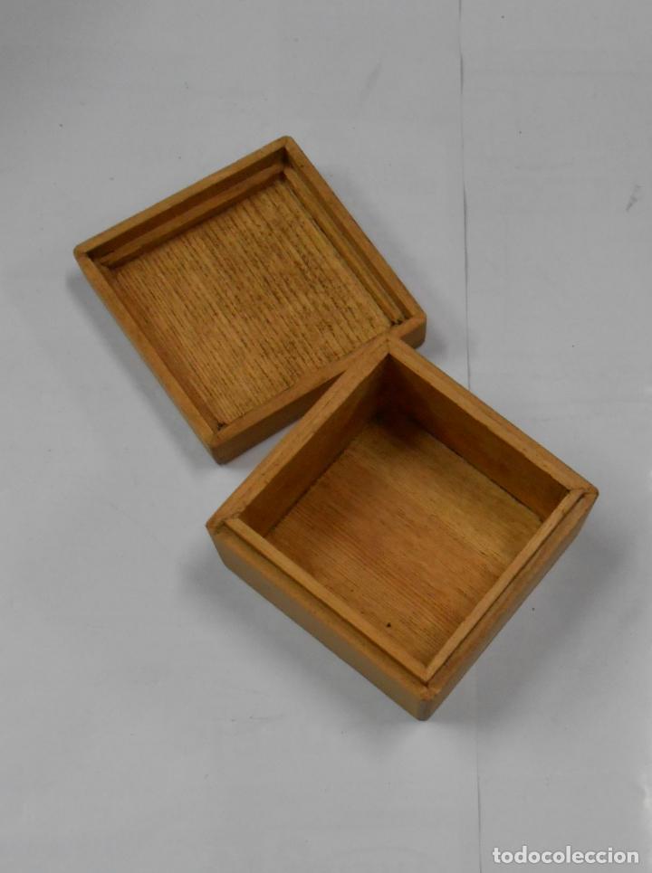 pequeña caja de madera - Compra venta en todocoleccion