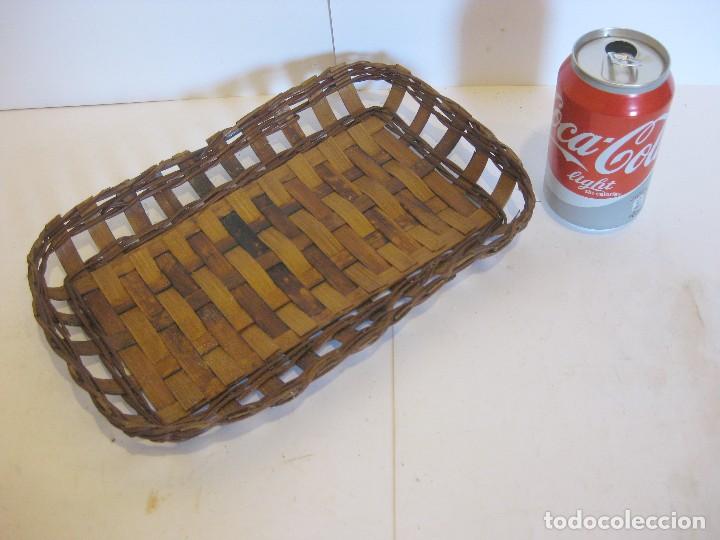 Artesan&iacute;a: BANDEJA DE MIMBRE Y CA&Ntilde;A - Foto 1