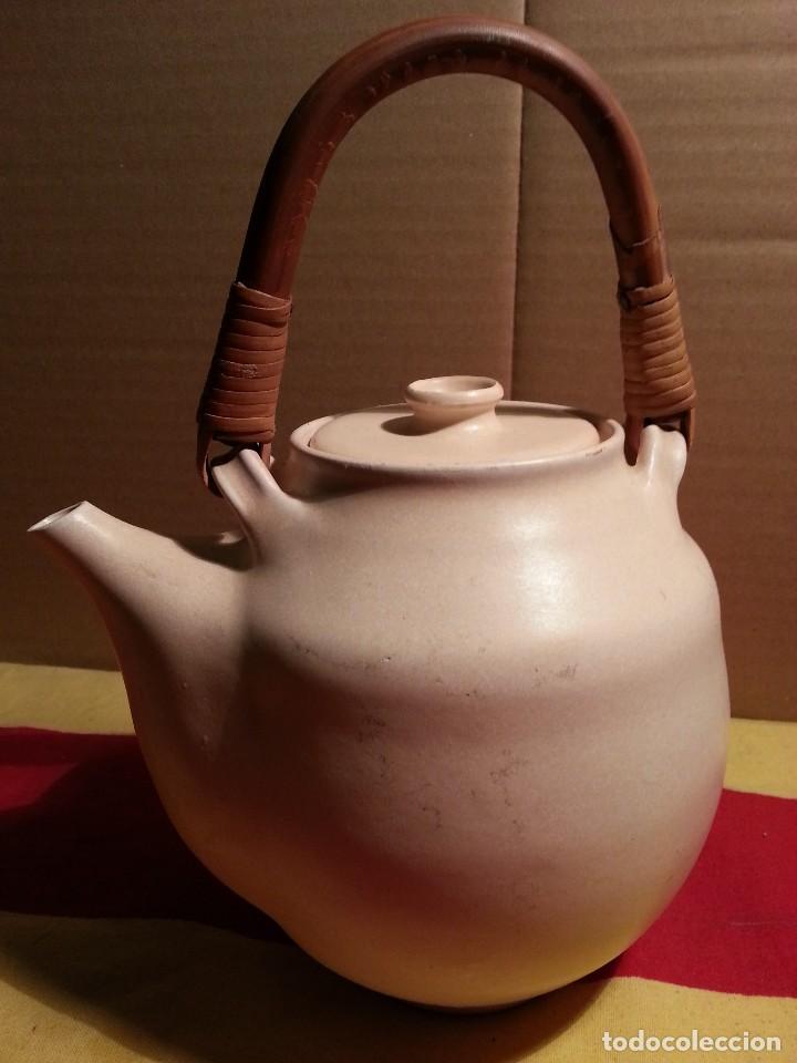 Artesan&iacute;a: CAFETERA / TETERA DE CERAMICA . - Foto 2