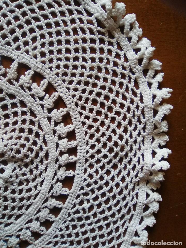 Artesan&iacute;a: Pa&ntilde;o hecho a ganchillo blanco. - Foto 2