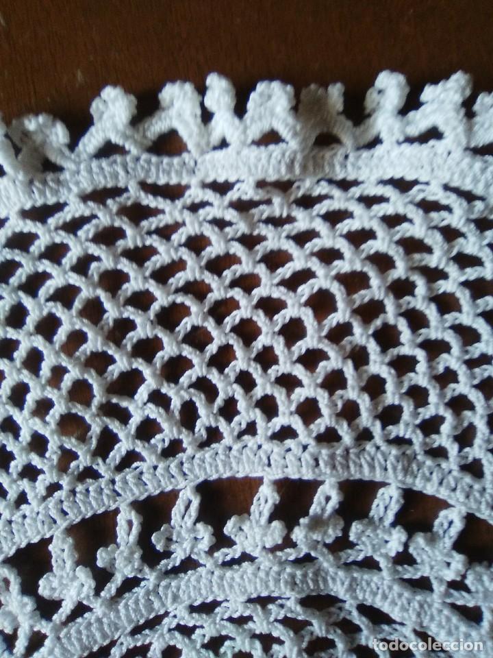 Artesan&iacute;a: Pa&ntilde;o hecho a ganchillo blanco. - Foto 3