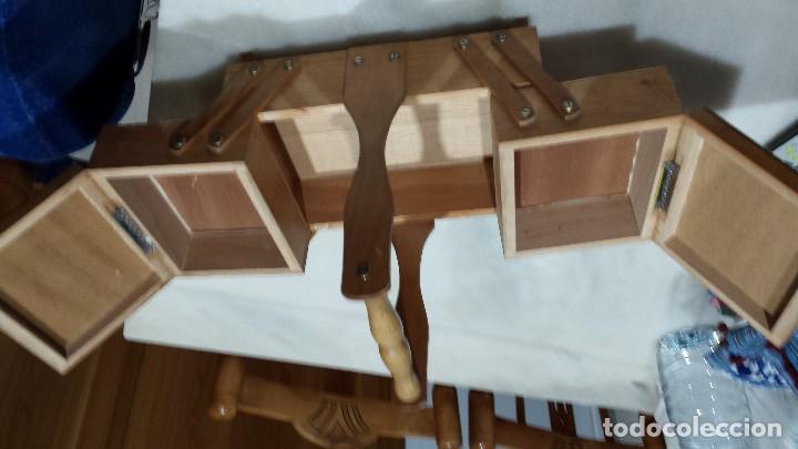 Artesan&iacute;a: Costurero de madera. - Foto 4