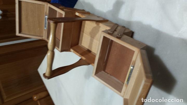 Artesan&iacute;a: Costurero de madera. - Foto 5