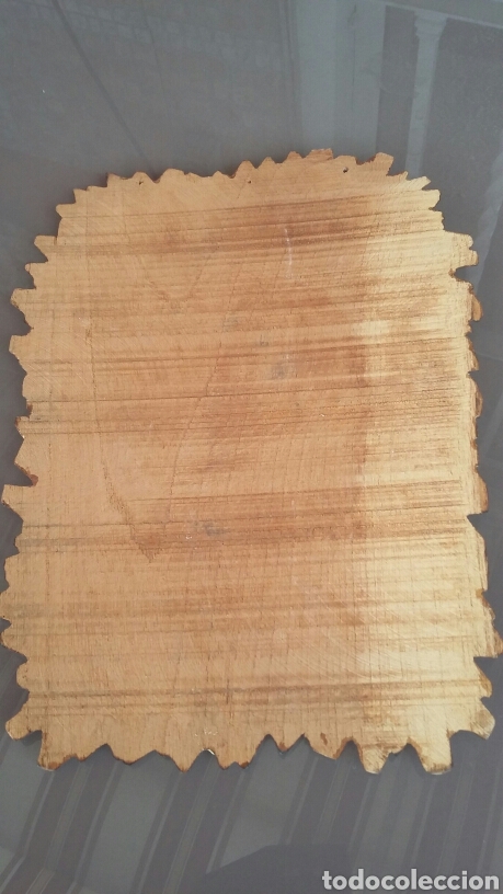 Artesan&iacute;a: Imagen del che en corcho sobre base de madera - Foto 3