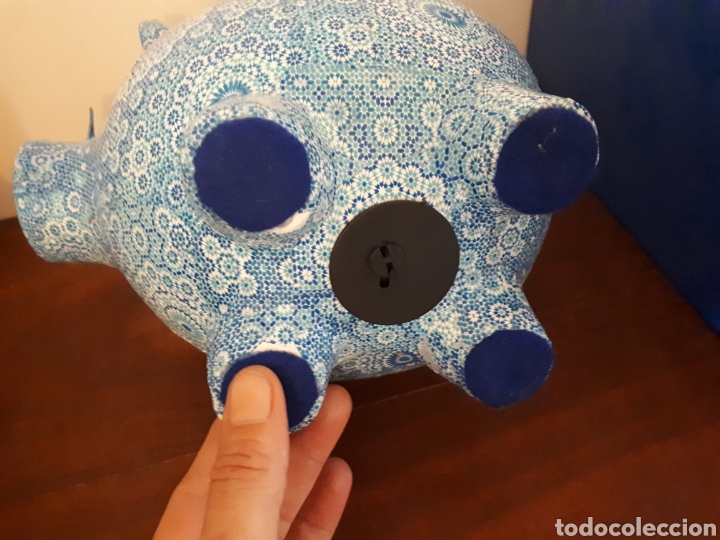 Artesan&iacute;a: Hucha artesanal cerdo con llave - Foto 4