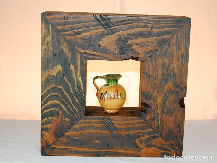 Artesan&iacute;a: Cuadro r&uacute;stico tinaja de aceite - Foto 2