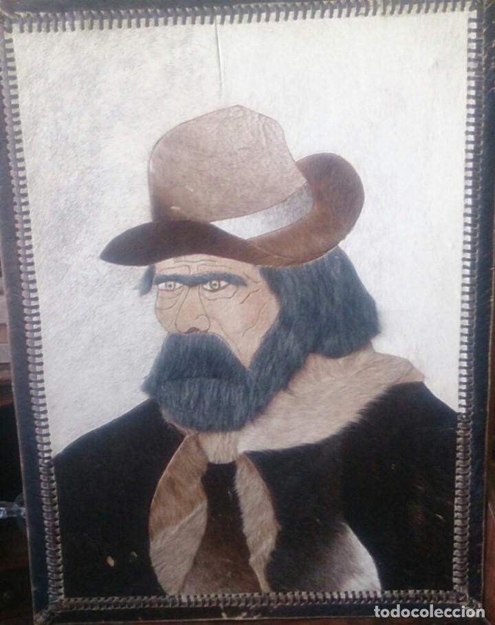 Artesan&iacute;a: Cuadro de piel de potro - Foto 1