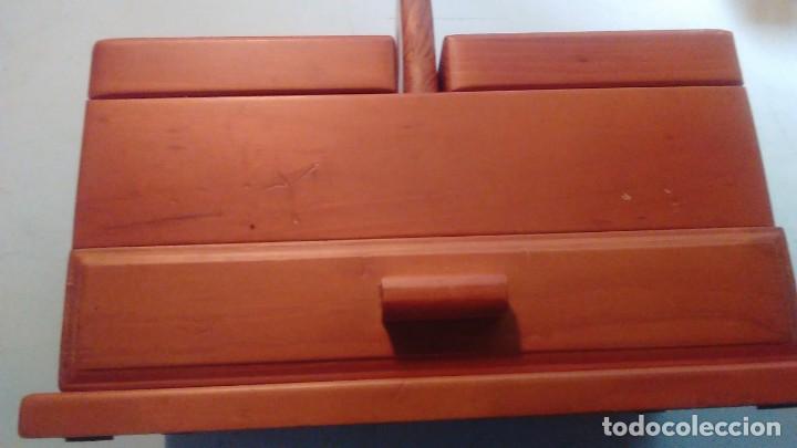 Artesan&iacute;a: Caja costurero de madera musical - Foto 2