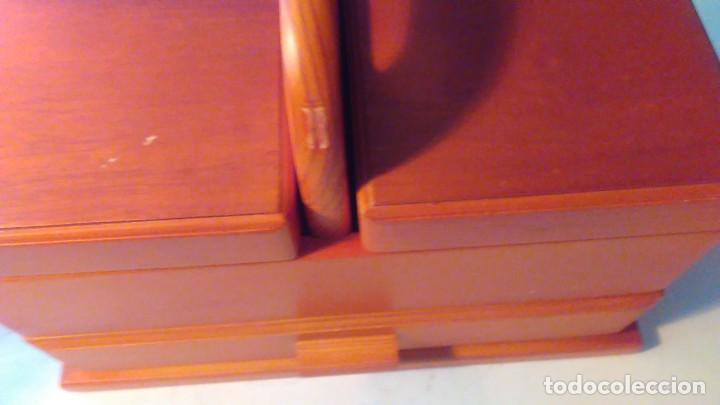 Artesan&iacute;a: Caja costurero de madera musical - Foto 3