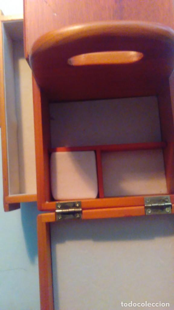 Artesan&iacute;a: Caja costurero de madera musical - Foto 4
