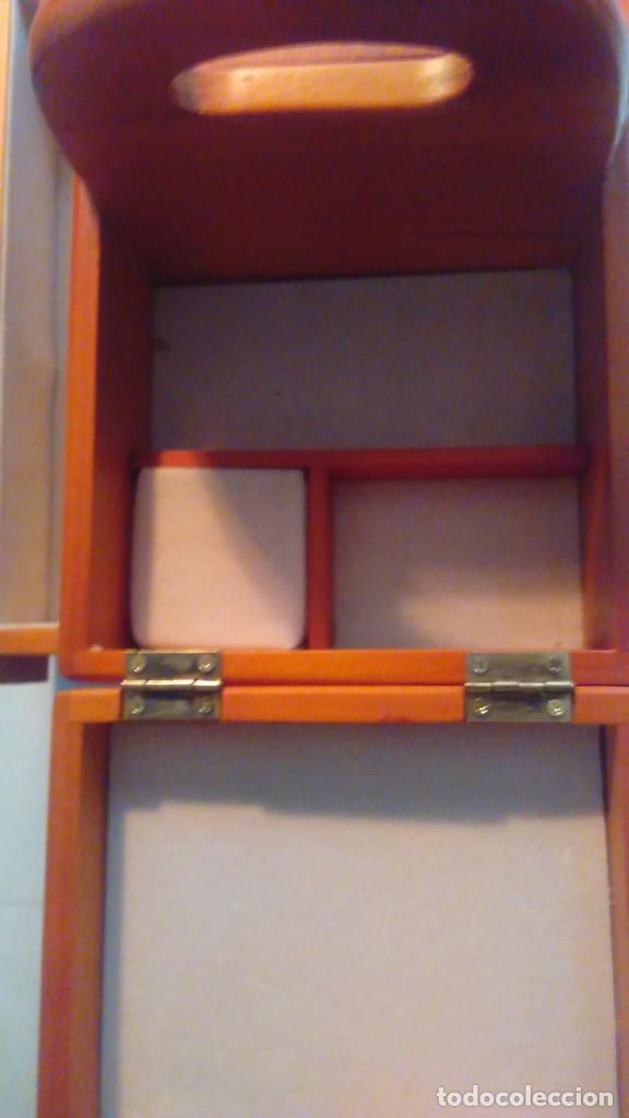 Artesan&iacute;a: Caja costurero de madera musical - Foto 5