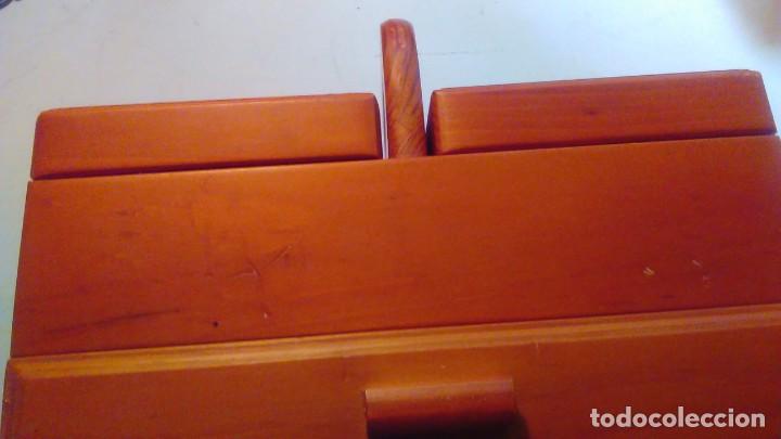 Artesan&iacute;a: Caja costurero de madera musical - Foto 8