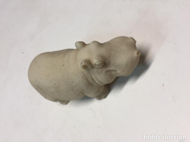 Artesan&iacute;a: Hipop&oacute;tamo de resina - Foto 2
