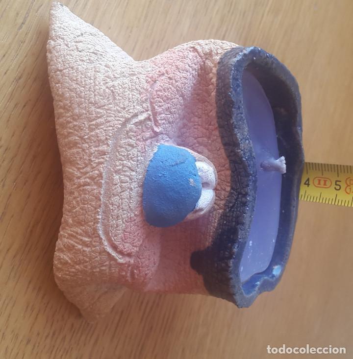 Artesan&iacute;a: Portavelas con forma de saco - Foto 4