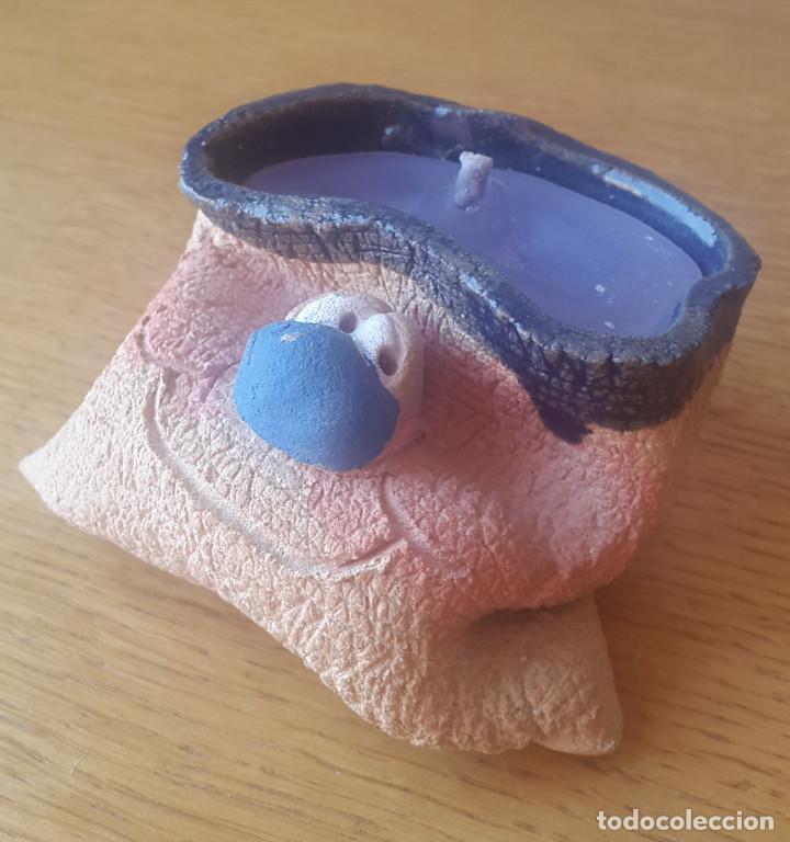 Artesan&iacute;a: Portavelas con forma de saco - Foto 6
