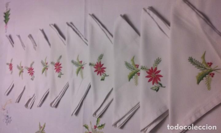 Artesan&iacute;a: manteleria de navidad - Foto 9