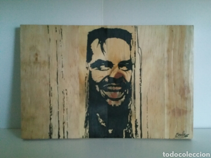Artesan&iacute;a: Madera con silueta de Jack Nicolson. - Foto 1