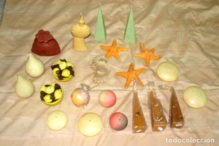 Artesan&iacute;a: lote de velas arom&aacute;ticas - Foto 1