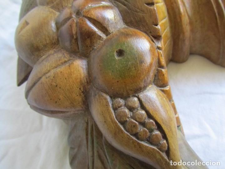 Artesan&iacute;a: Bodeg&oacute;n tipo centro de mesa . Talla en madera para colgar - Foto 10
