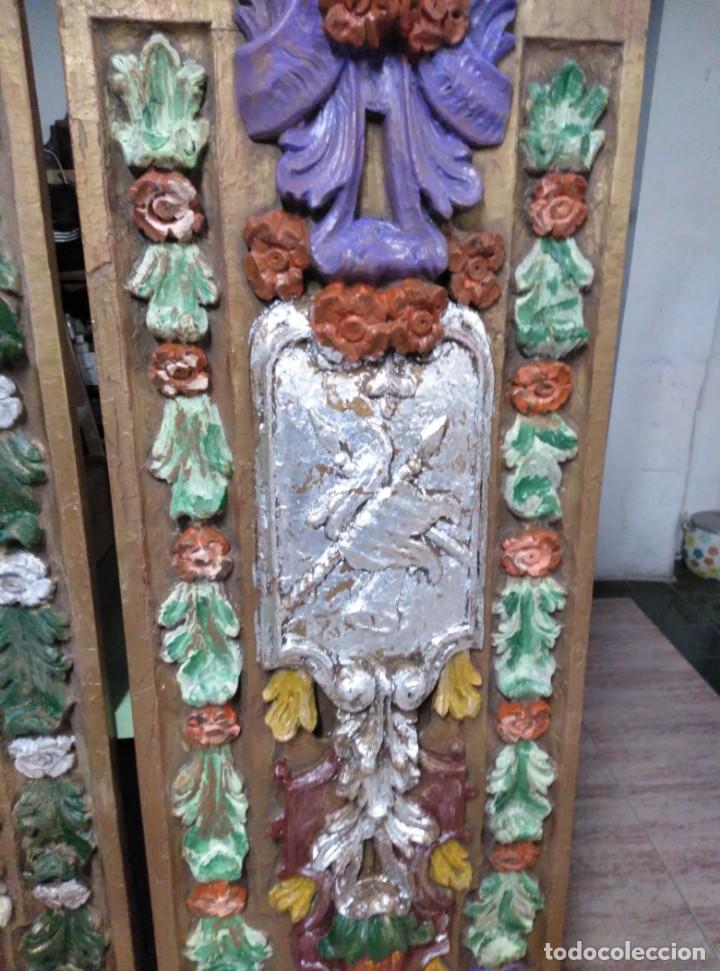 Artesan&iacute;a: Tabla decorada y policromada, &uacute;nica. - Foto 2