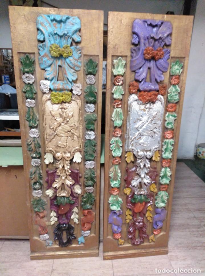 Artesan&iacute;a: Tabla decorada y policromada, &uacute;nica. - Foto 3