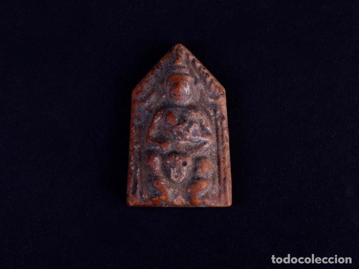 Artesan&iacute;a: FIGURA BAJORRELIEVE ASIATICA - Foto 1
