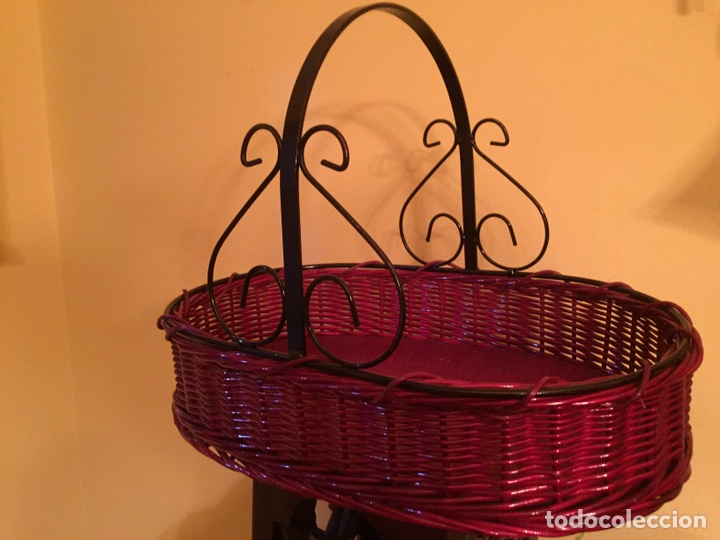 Artesan&iacute;a: Cesta de mimbre Asa de Hierro - Foto 1