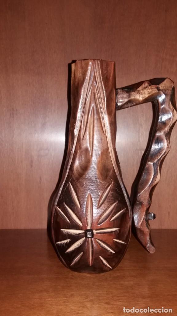 Artesan&iacute;a: Jarra de madera - Foto 1