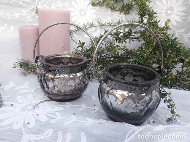 Artesan&iacute;a: 2 portavelas - Foto 1